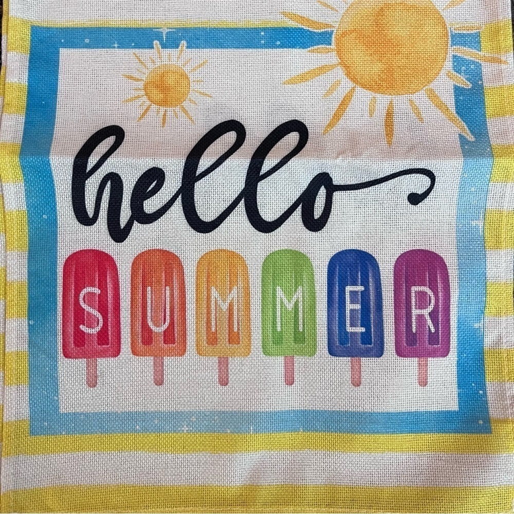 Hello Summer Table Runner